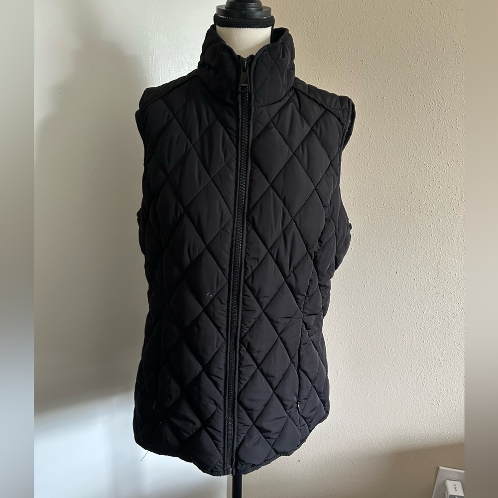 Calvin Klein Black Quilted Puffer Vest
